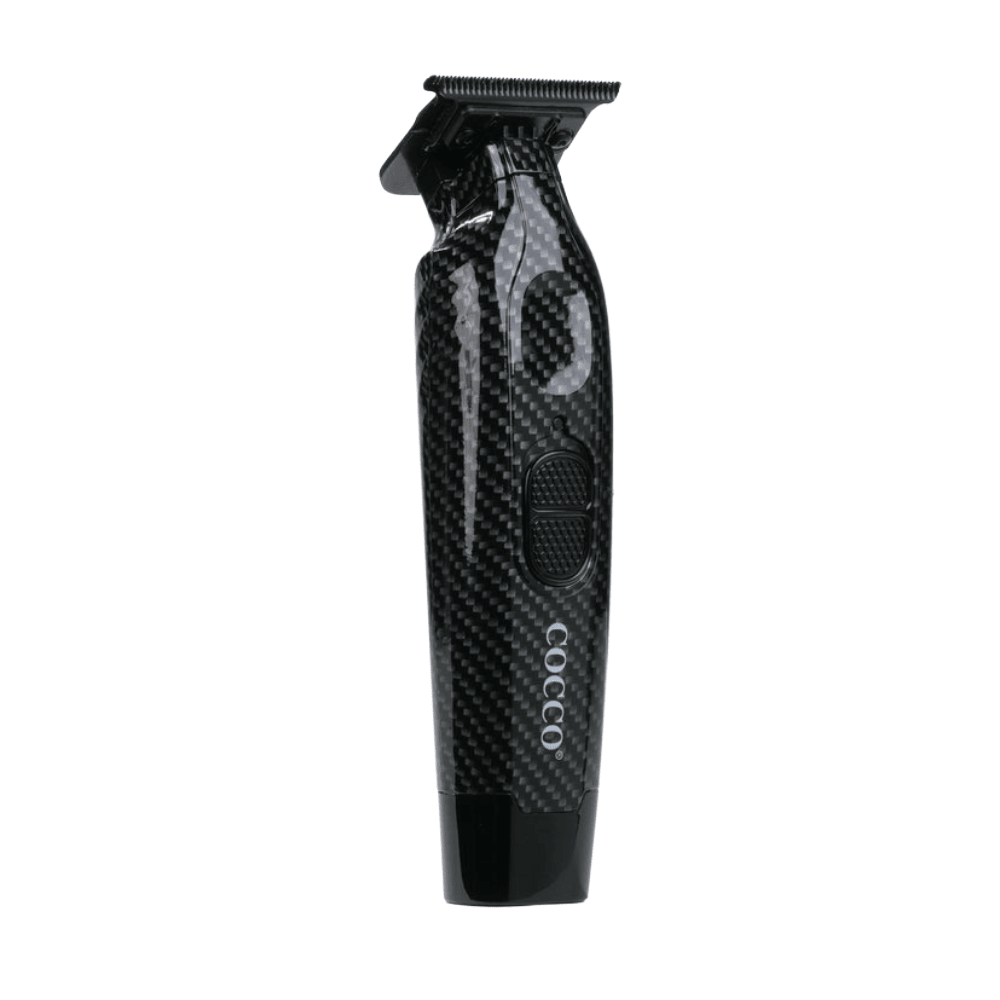 Cocco Hyper Veloce Pro Cordless Trimmer w/ Digital Gap Ambassador Graphene Blade - Limited Edition Carbon Fiber - Kade Hair