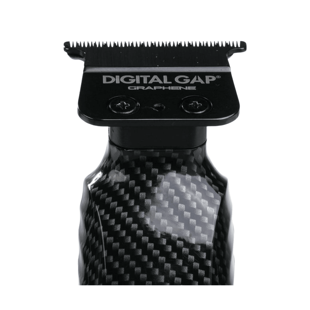 Cocco Hyper Veloce Pro Cordless Trimmer w/ Digital Gap Ambassador Graphene Blade - Limited Edition Carbon Fiber - Kade Hair