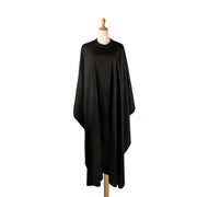 Eson - Barber Hairdressing Hair Cutting Capes & Gowns With Silicone Neckline Black - Kade Hair