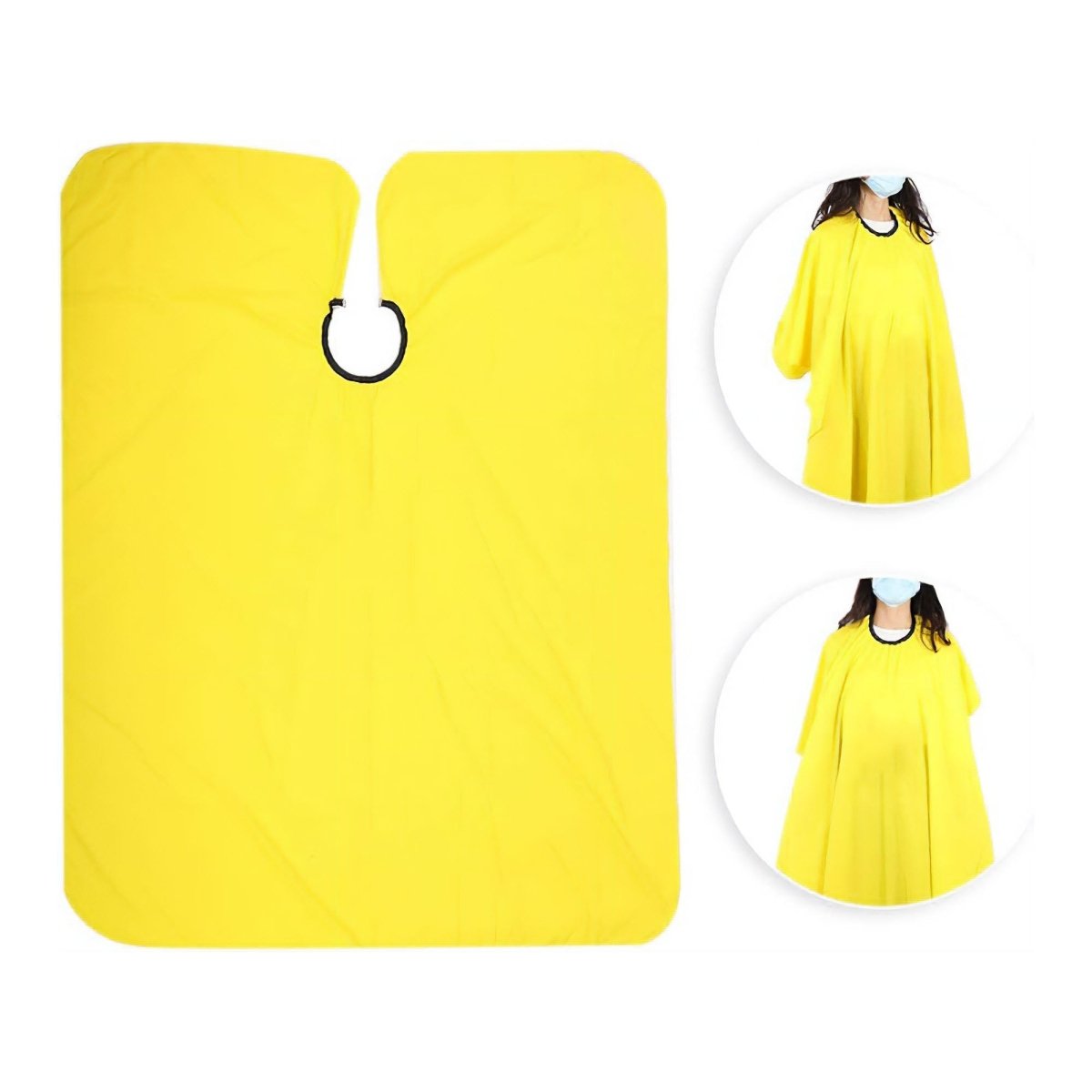 Eson - Barber Hairdressing Hair Cutting Capes & Gowns Yellow - Kade Hair