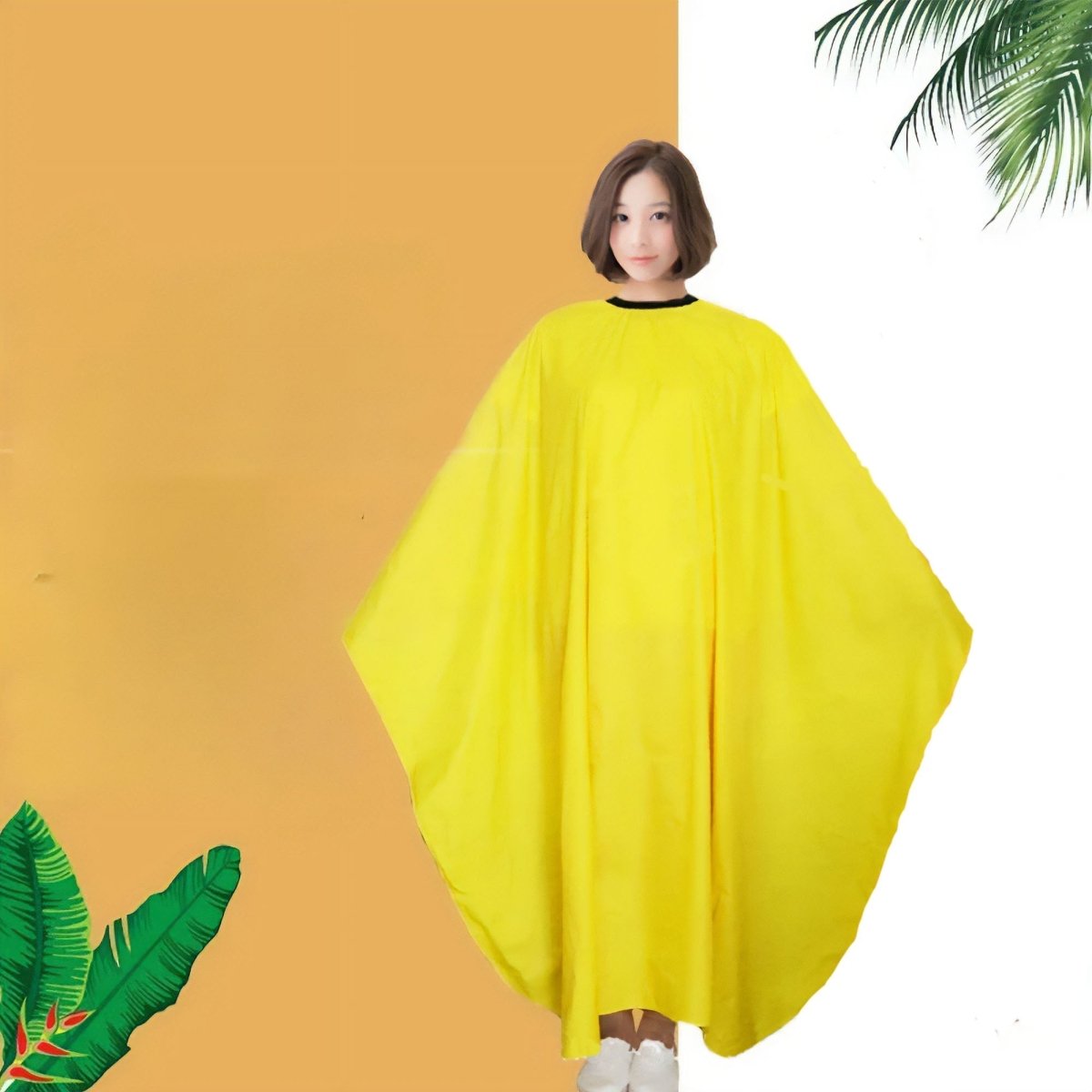 Eson - Barber Hairdressing Hair Cutting Capes & Gowns Yellow - Kade Hair