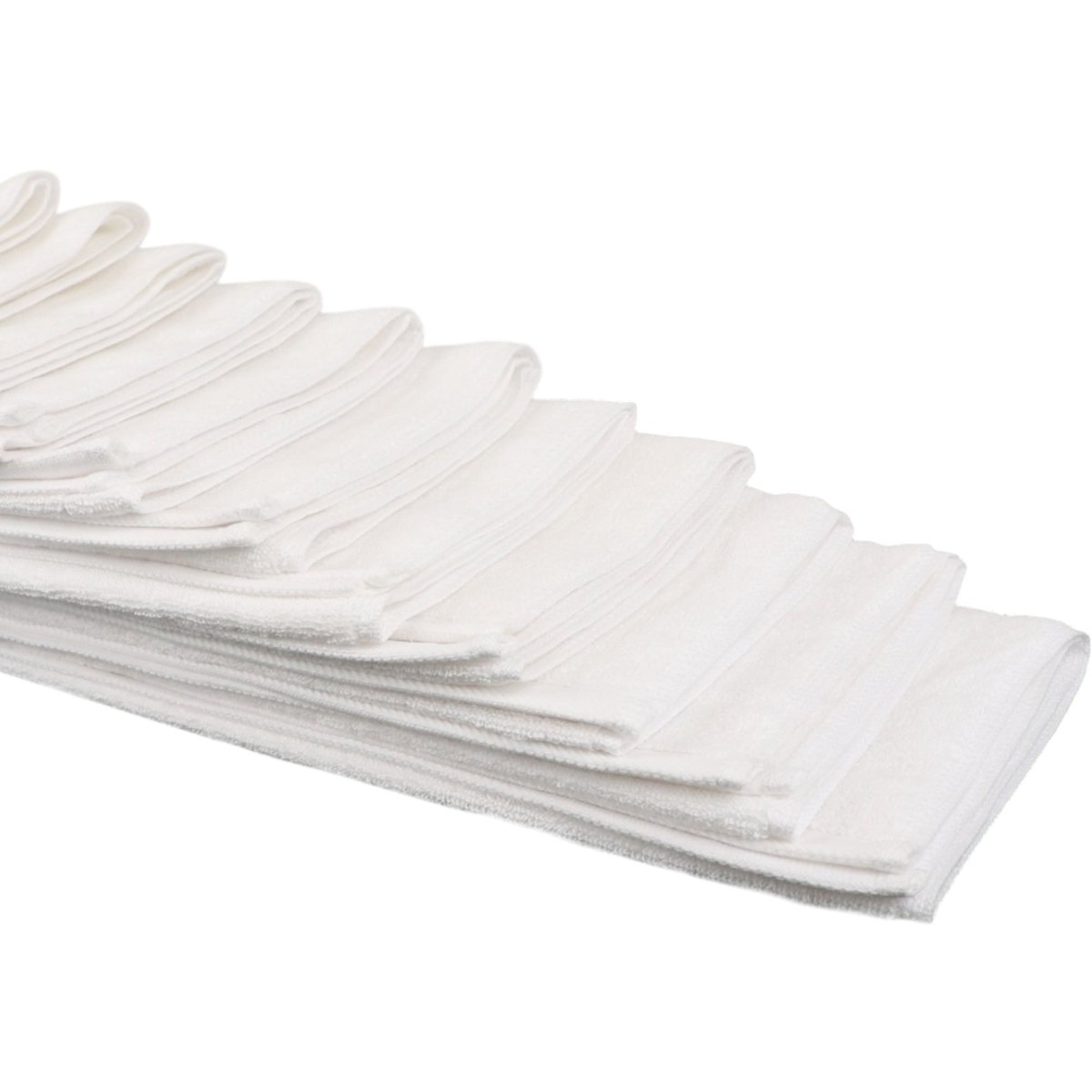 Eson - Classic Hair Salon Towel White 50x80cm 12pcs - Kade Hair