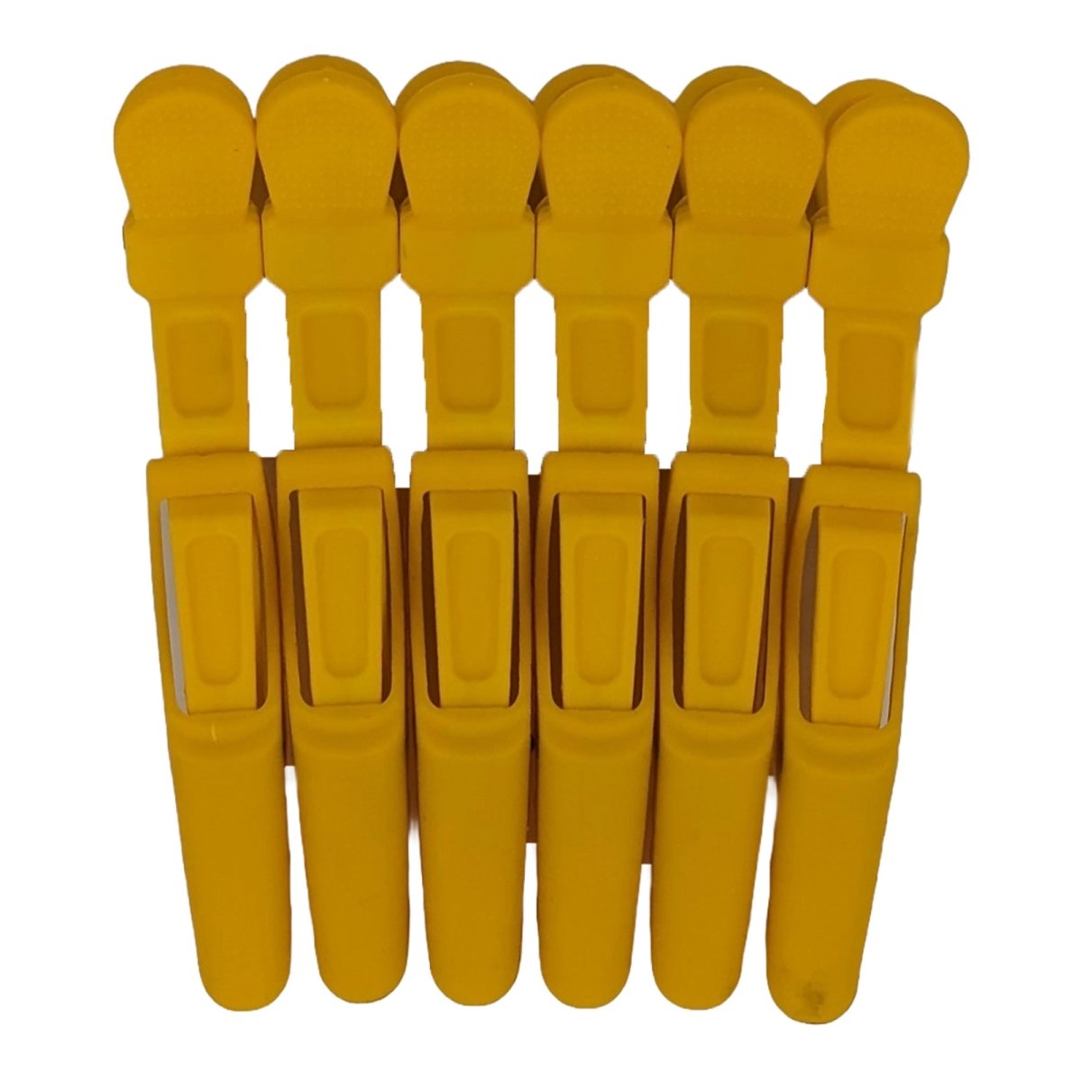 Eson - Crocodile Hair Clip 6pcs - Kade Hair