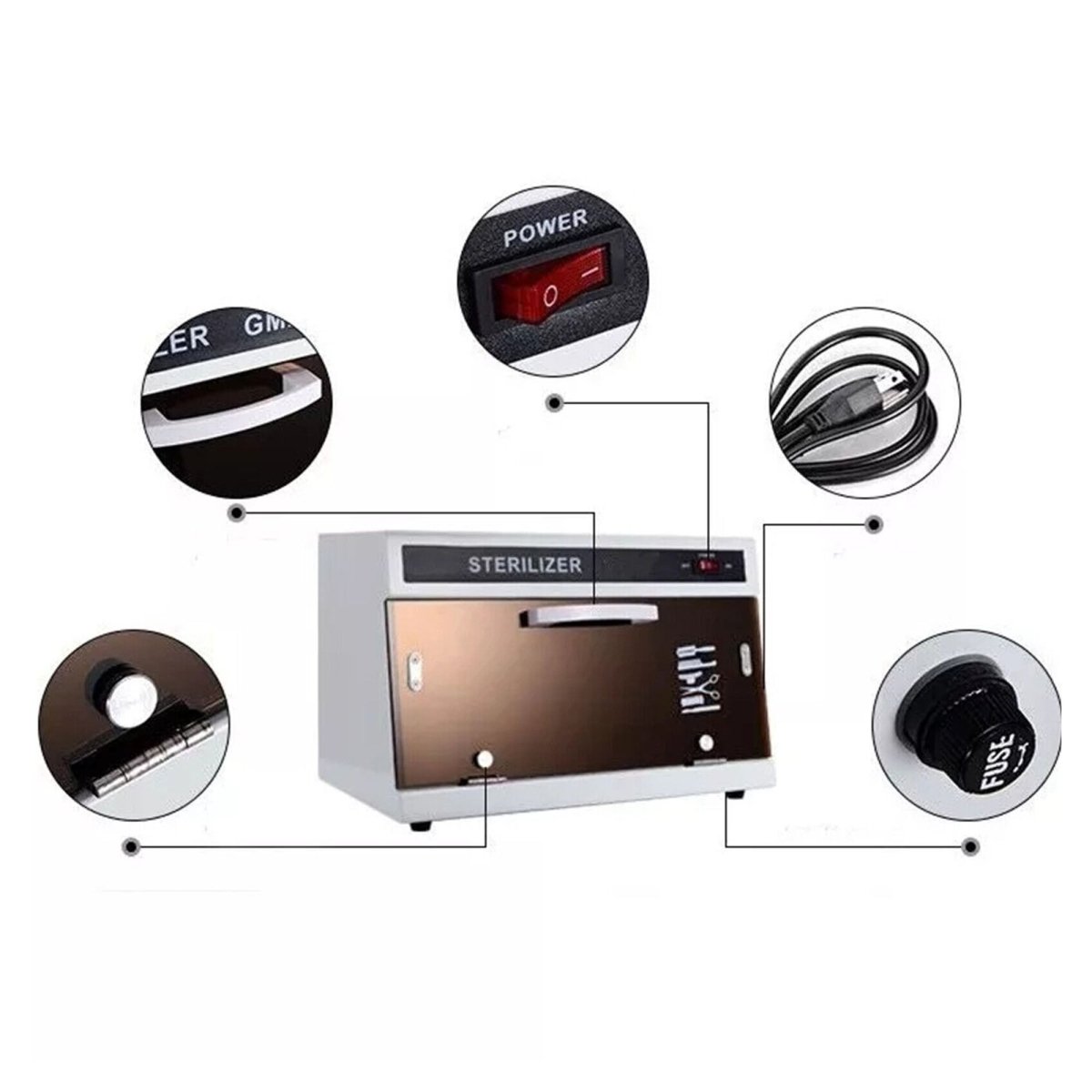 Eson - Disinfection Cabinet CH - 209 High Temperature UV Steriliser - Kade Hair