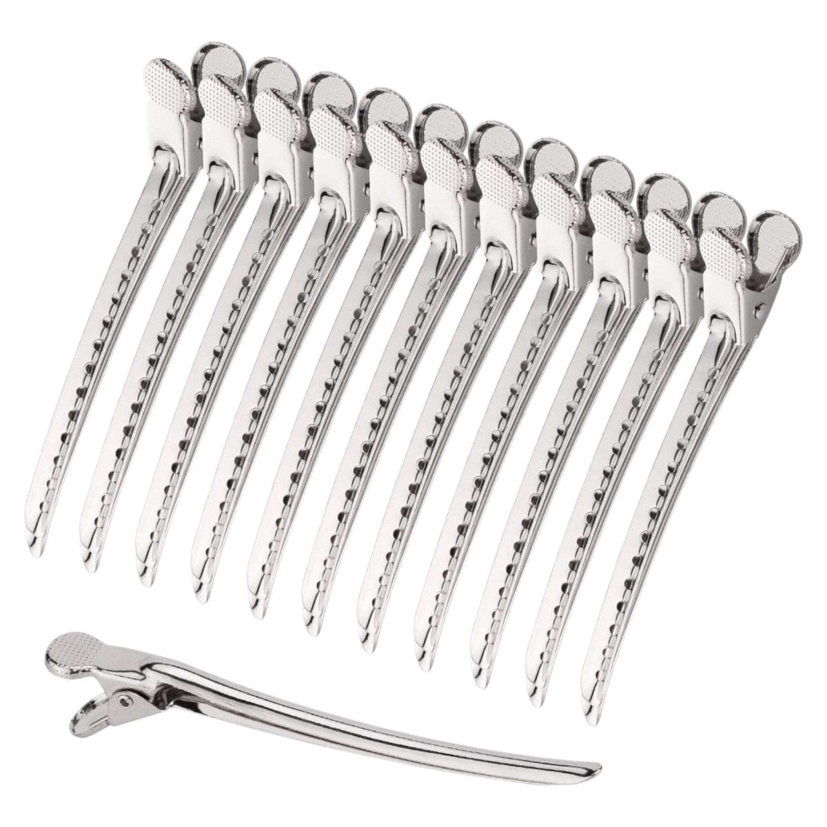 Eson - Duckbill Hair Clips 12pcs - Kade Hair
