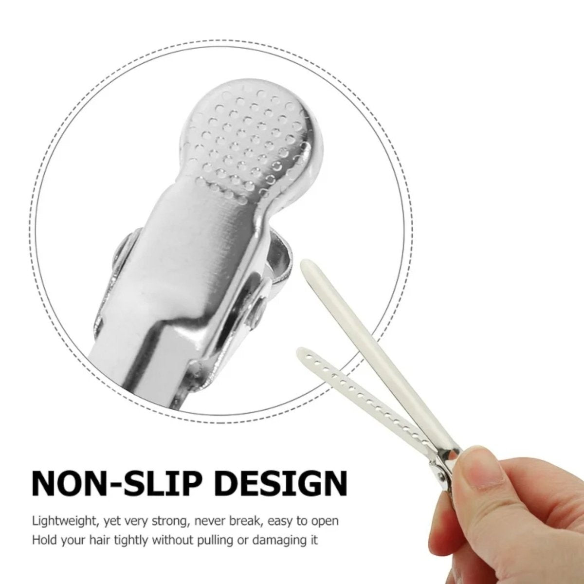 Eson - Duckbill Hair Clips 12pcs - Kade Hair