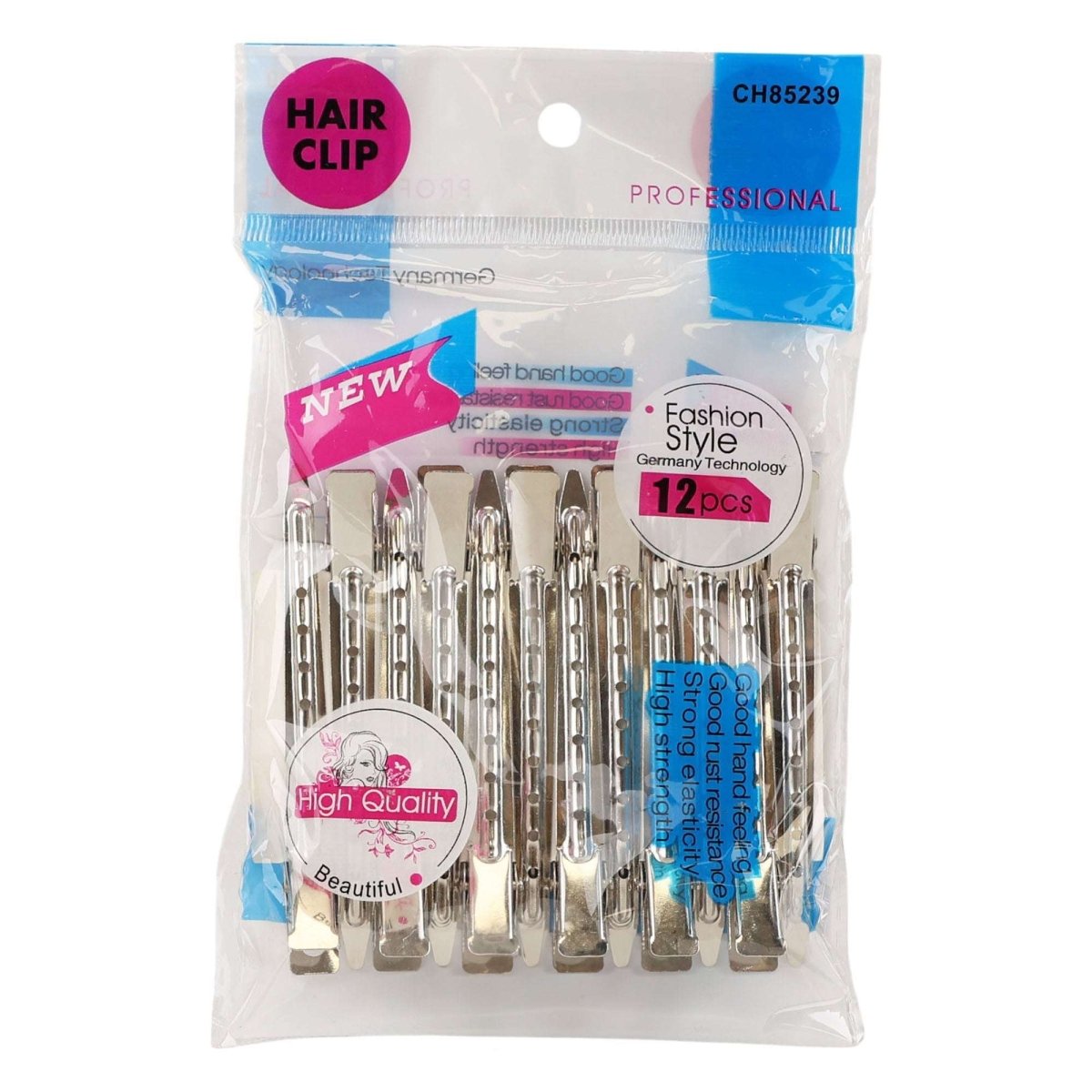 Eson - Duckbill Hair Clips 12pcs - Kade Hair