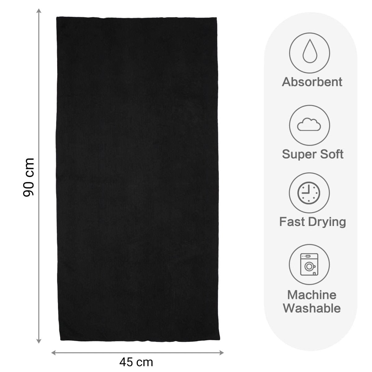 Eson - Fibre Hot Towel 45x90cm 6pcs - Kade Hair