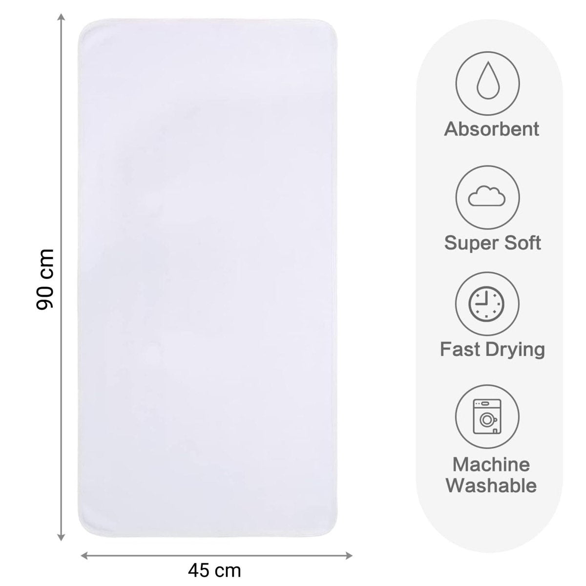 Eson - Fibre Hot Towel 45x90cm 6pcs - Kade Hair