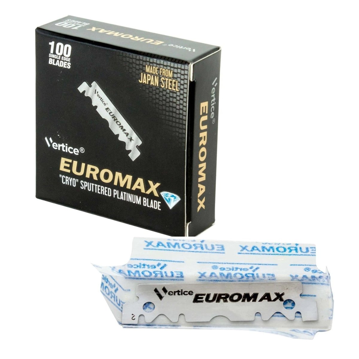 Euromax - Single Edge Razor Blades (100pcs) - Kade Hair