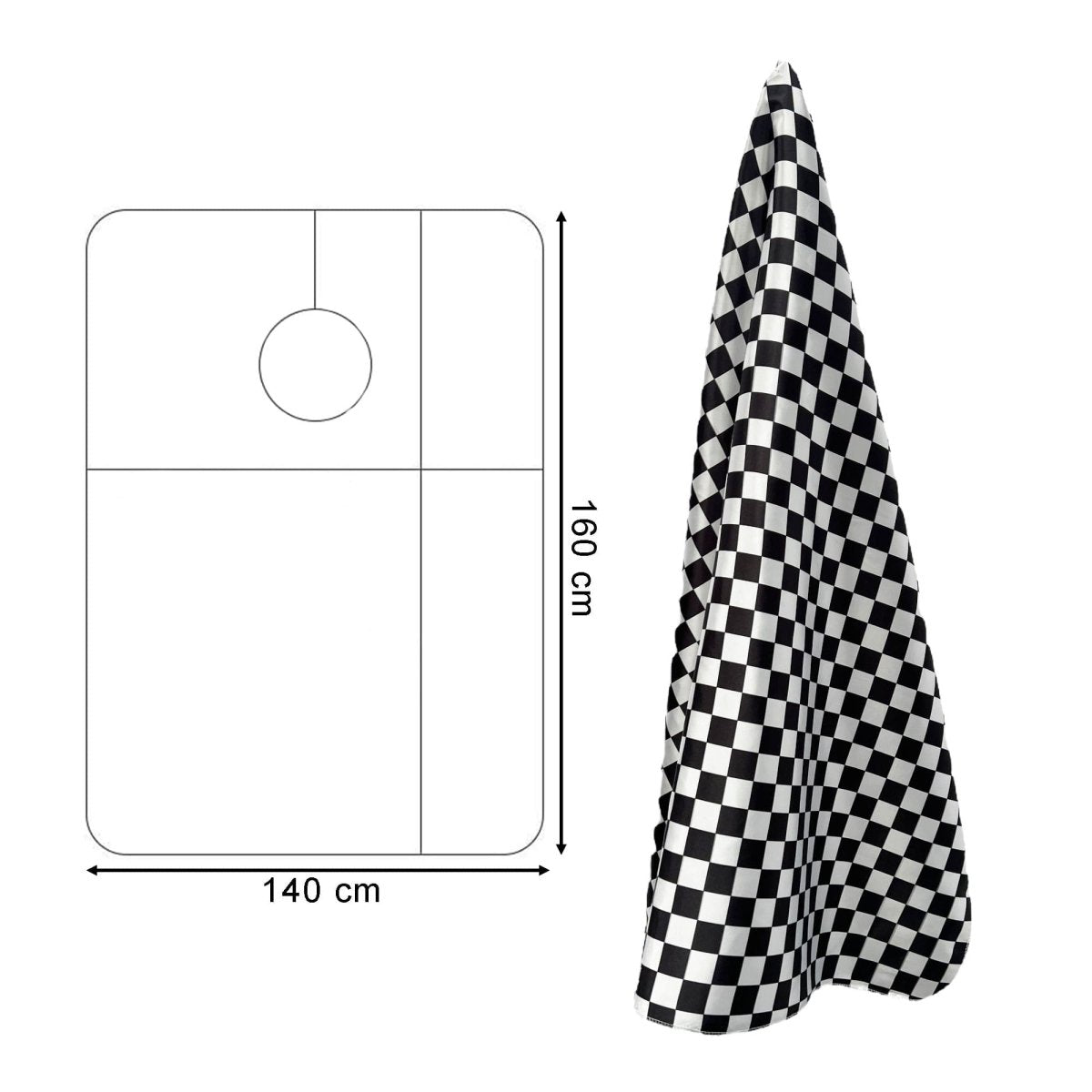 Gabri - Hair Cutting Capes & Gowns Standard Series - Kade Hair