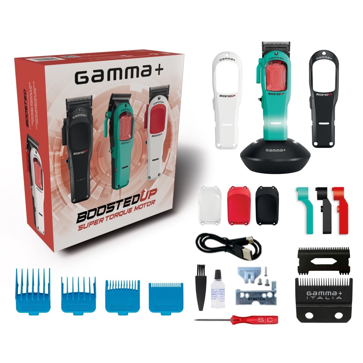 Gamma+ Boosted Up Cordless Clipper w/ Super Torque Motor - Kade Hair