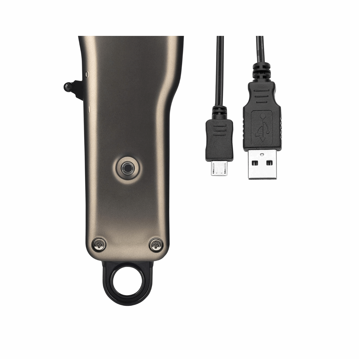 Gamma+ Protege Professional Gunmetal Cordless Hair Clipper With Rotary Motor - Kade Hair