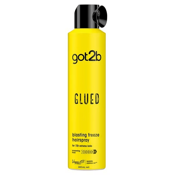got2b Glued Blasting Freeze Hairspray - 300ml - Kade Hair