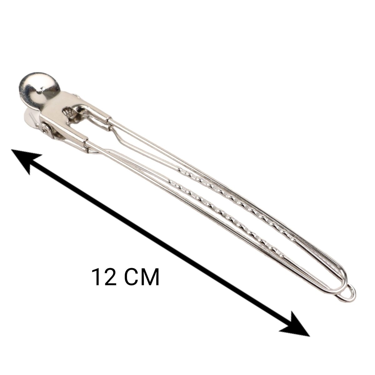 Hair Tools - Control Clips Silver 12pcs - Kade Hair