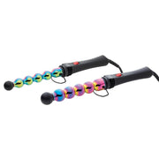 Gamma+ Rainbow Bubble Curling Wand - 33mm