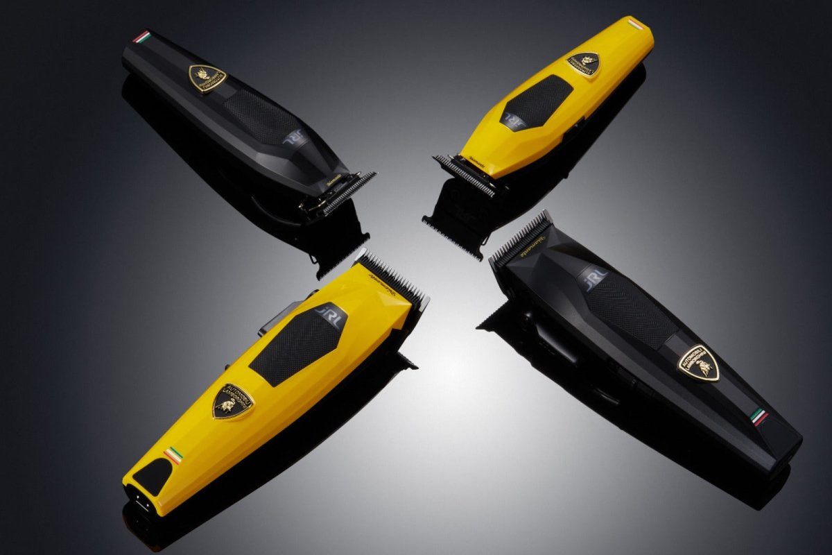 JRL Professional x Lamborghini Diamante Cordless Clipper & Trimmer Combo Set - Black - Kade Hair