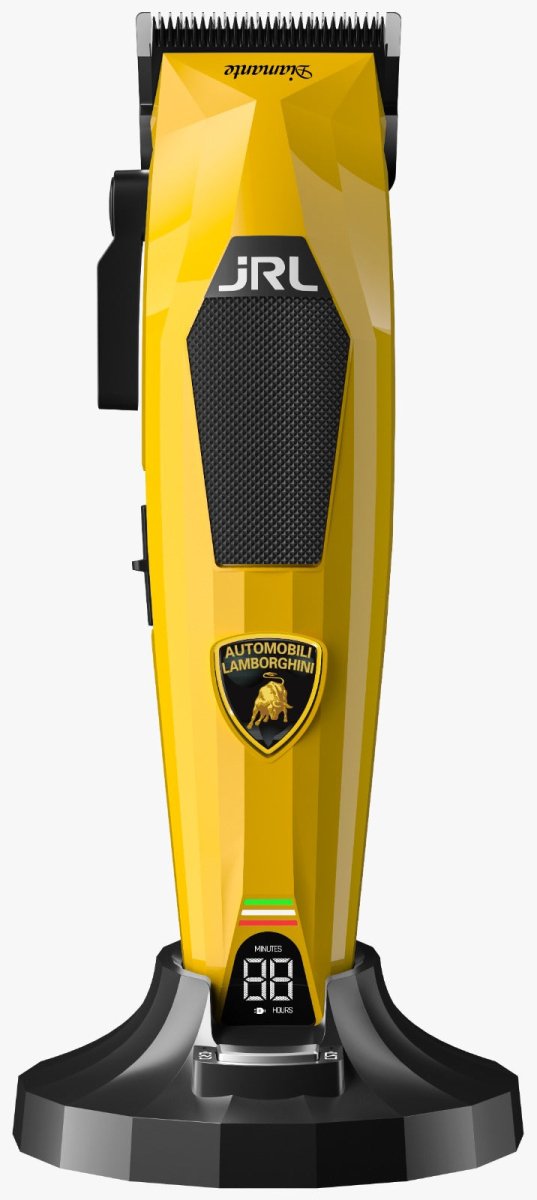 JRL Professional x Lamborghini Diamante Cordless Clipper & Trimmer Combo Set - Yellow - Kade Hair