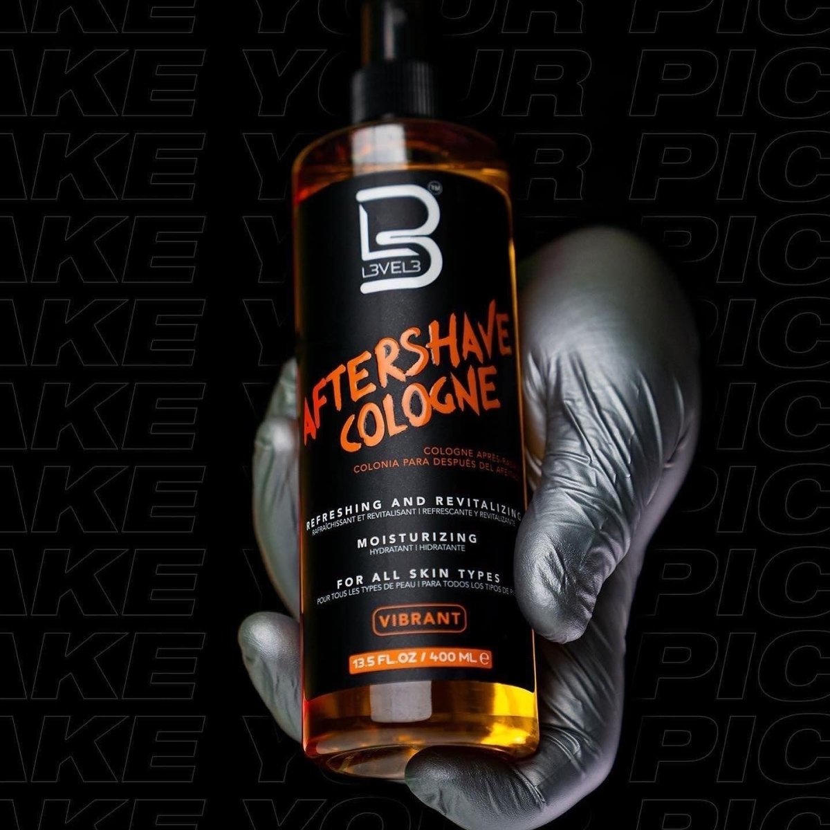 L3VEL3 After Shave Cologne (400ml/13.5oz) - Kade Hair