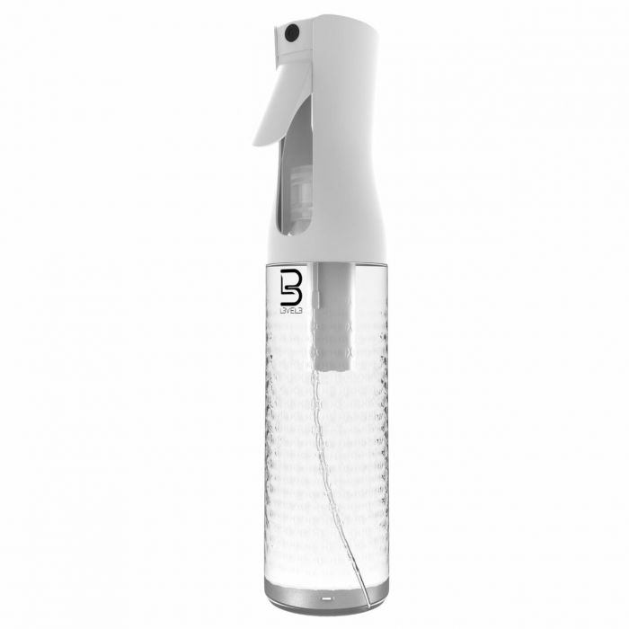 L3VEL3 Beveled Mist Spray Bottle - Clear - Kade Hair