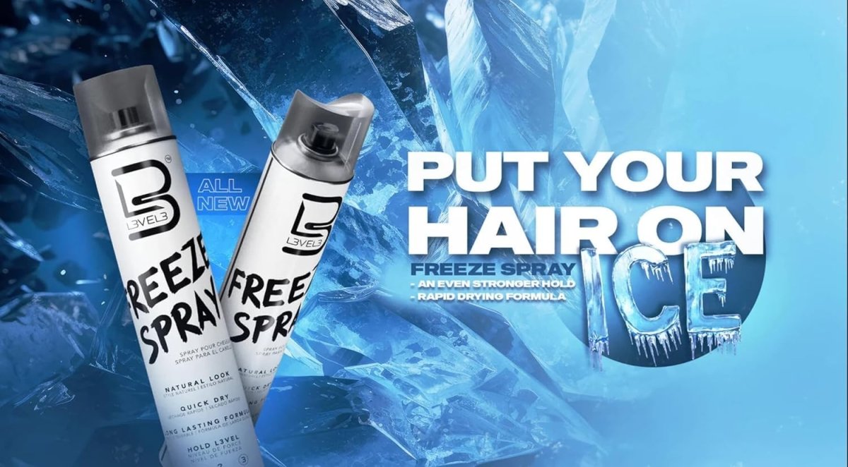 L3VEL3 Freeze Hair Spray (400ml) - Kade Hair