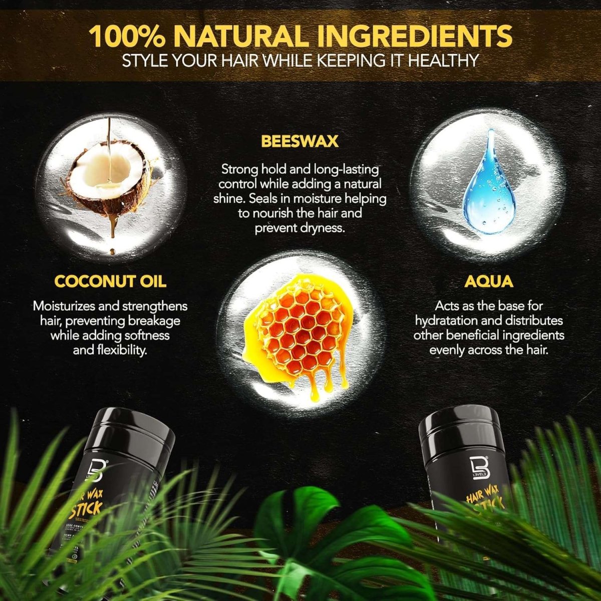 L3VEL3 Hair Wax Stick - Kade Hair