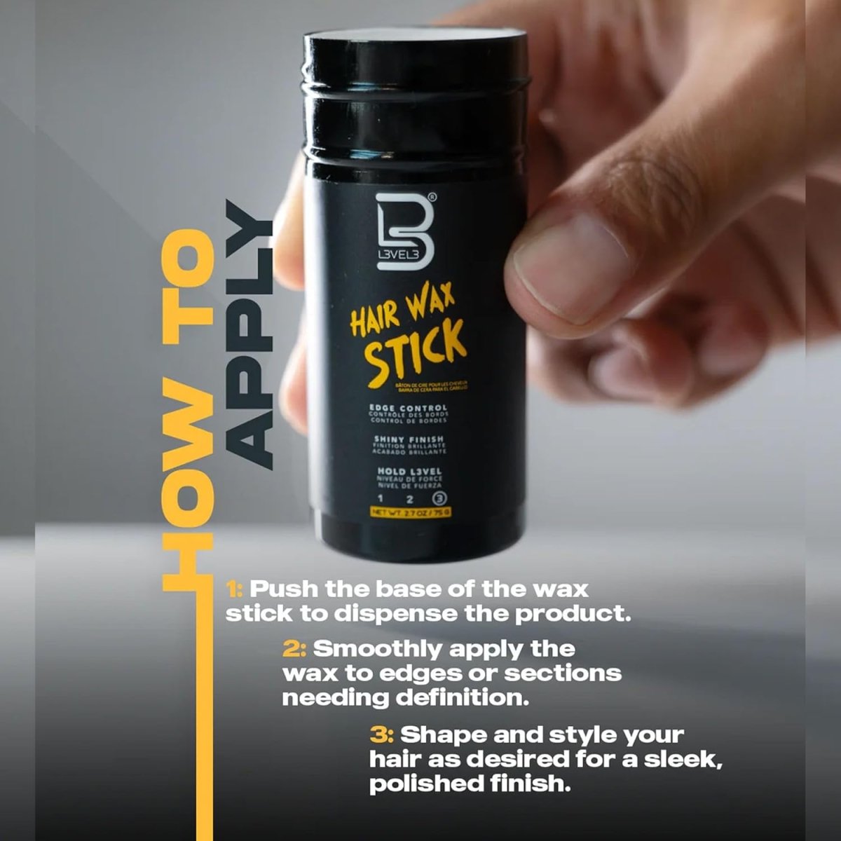 L3VEL3 Hair Wax Stick - Kade Hair