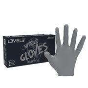 L3VEL3 Professional Nitrile Gloves 100pk - Liquid Metal - Kade Hair