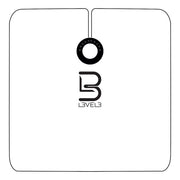 L3VEL3 Professional Rubber Neck Cutting Cape / Gown - White - Kade Hair