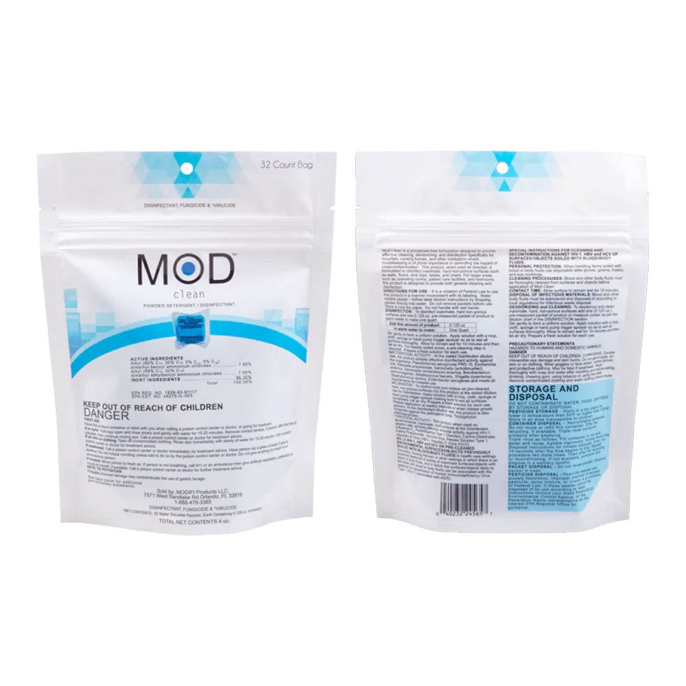 MOD Clean Disinfectant Pods for Salons and Barbershops (32ct) - Kade Hair