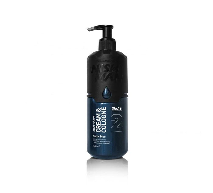 Nishman 2 - in - 1 Aftershave Cream & Cologne (400ml/13.5oz) - Kade Hair