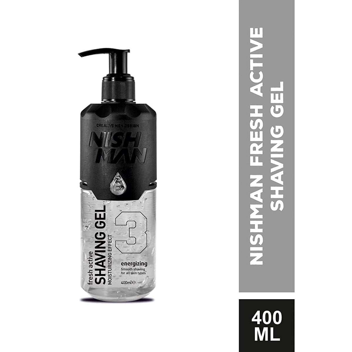 Nishman Shaving Gel (400ml/13.5oz) - Kade Hair