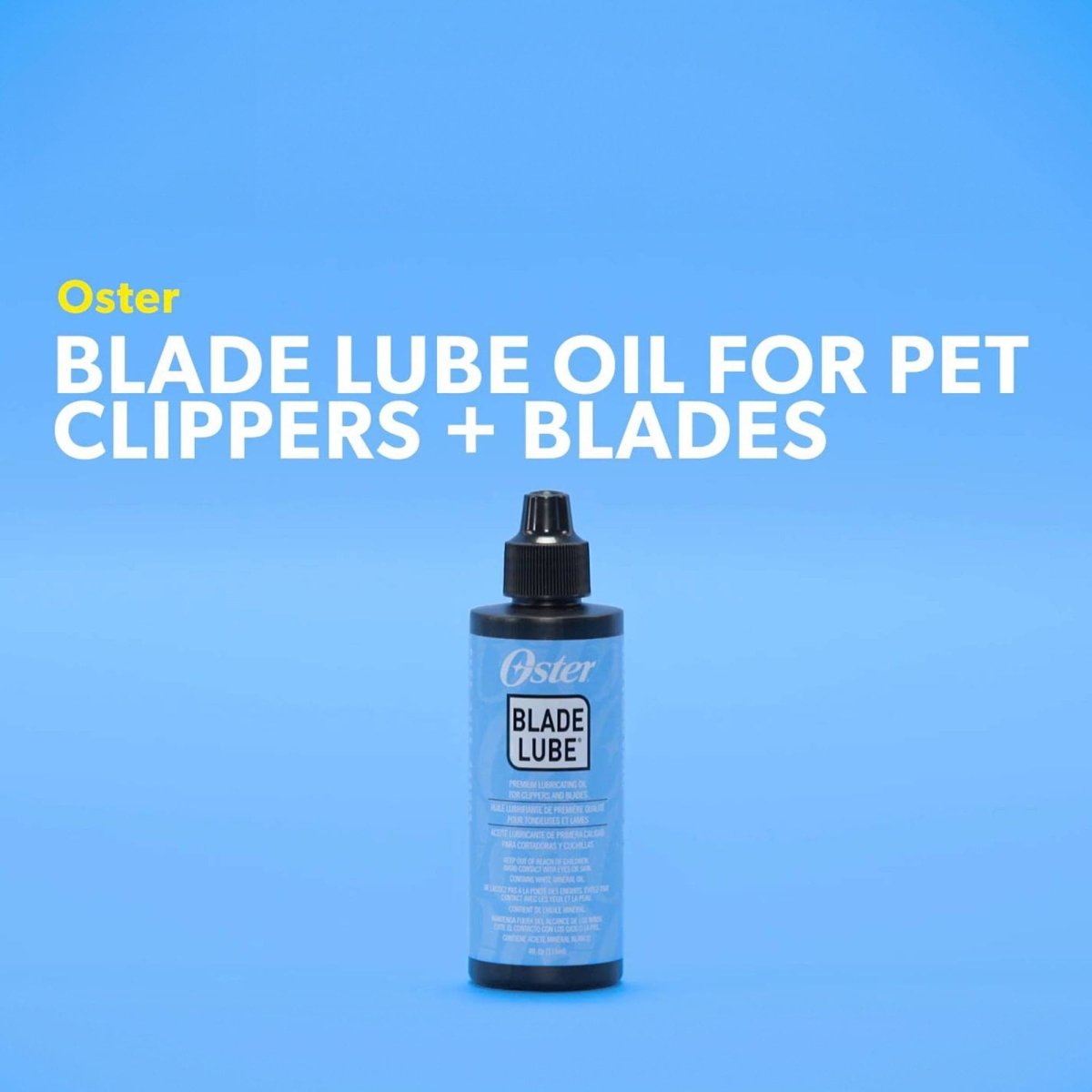 Oster - Clipper Blade Oil 118ml - Kade Hair