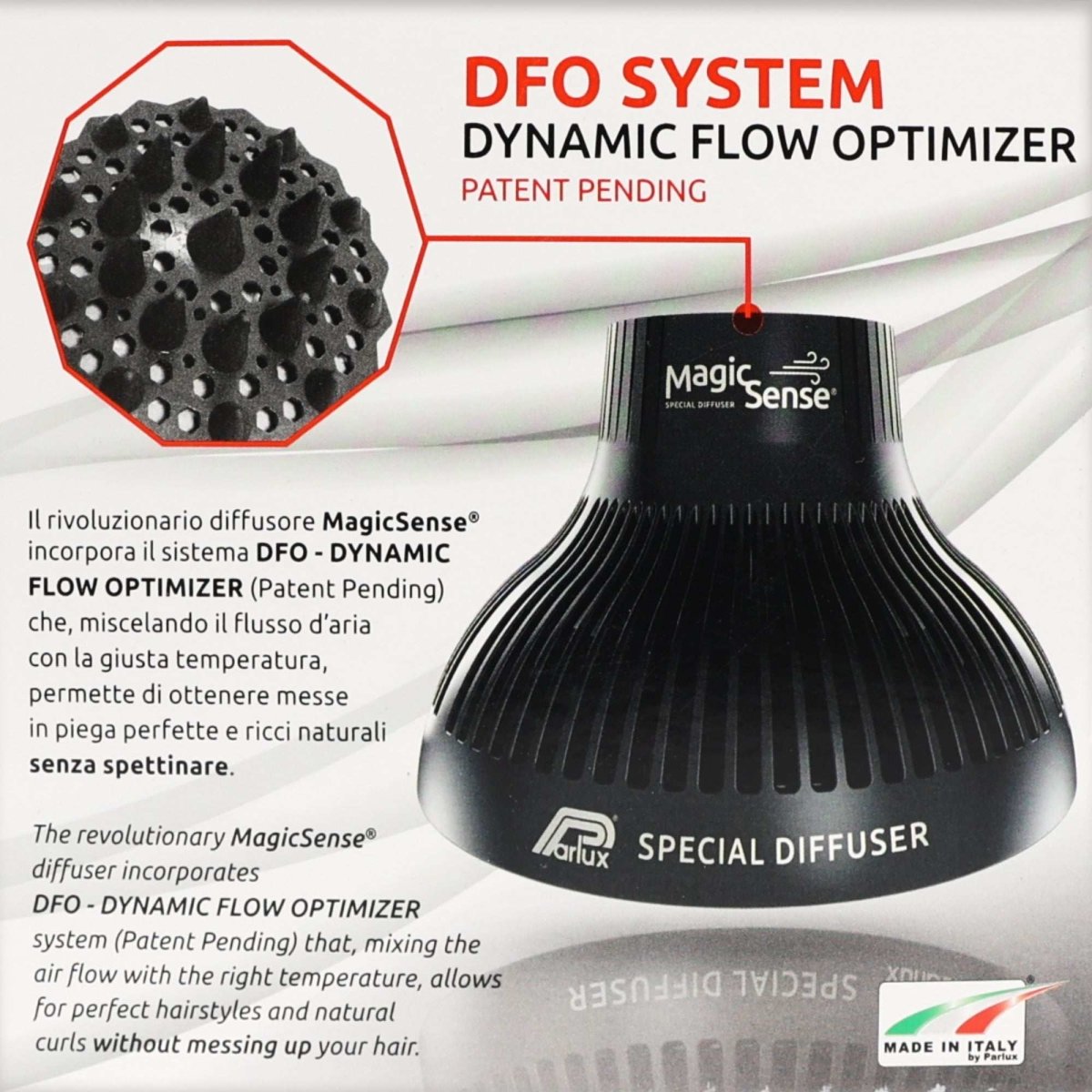 Parlux - Hair Dryer Diffuser - Kade Hair