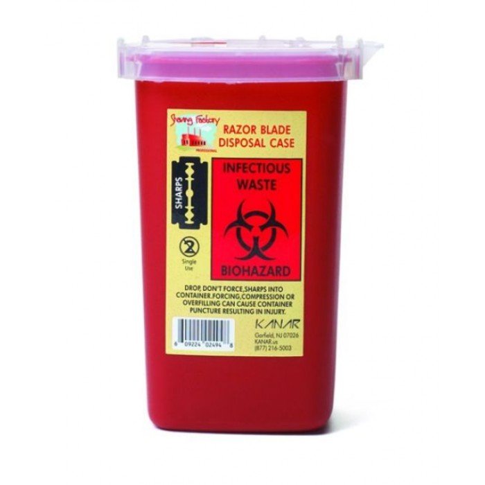 Razor Blade Dispenser Box - 1 Litre - Kade Hair