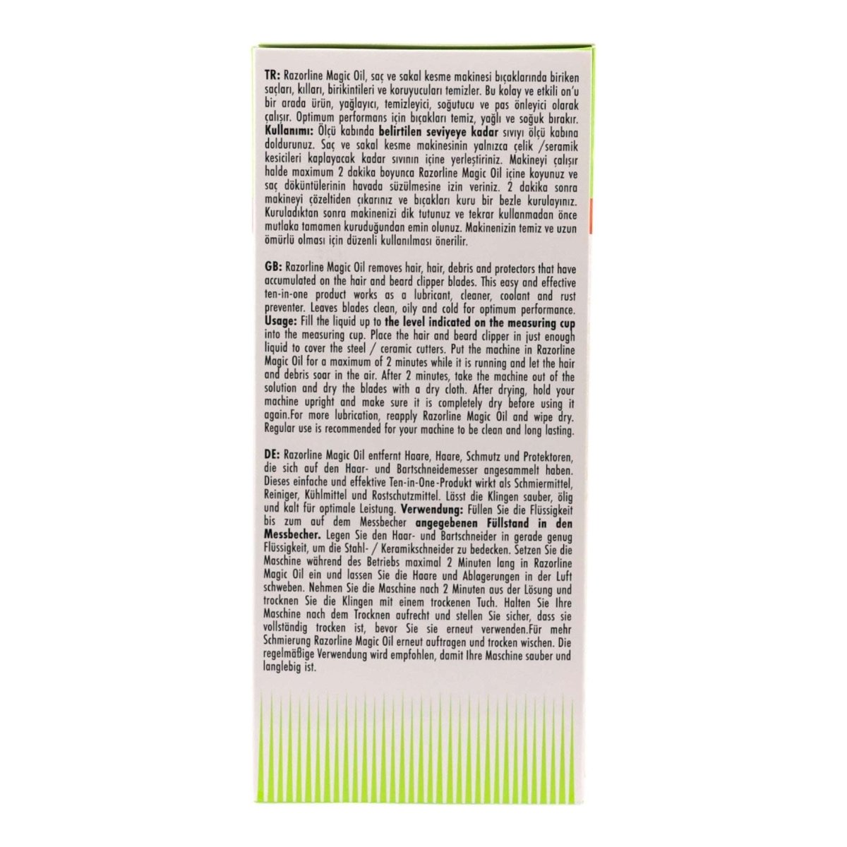 Razorline - Clipper Oil Magic Oil 10 - in - 1 500ml - Kade Hair