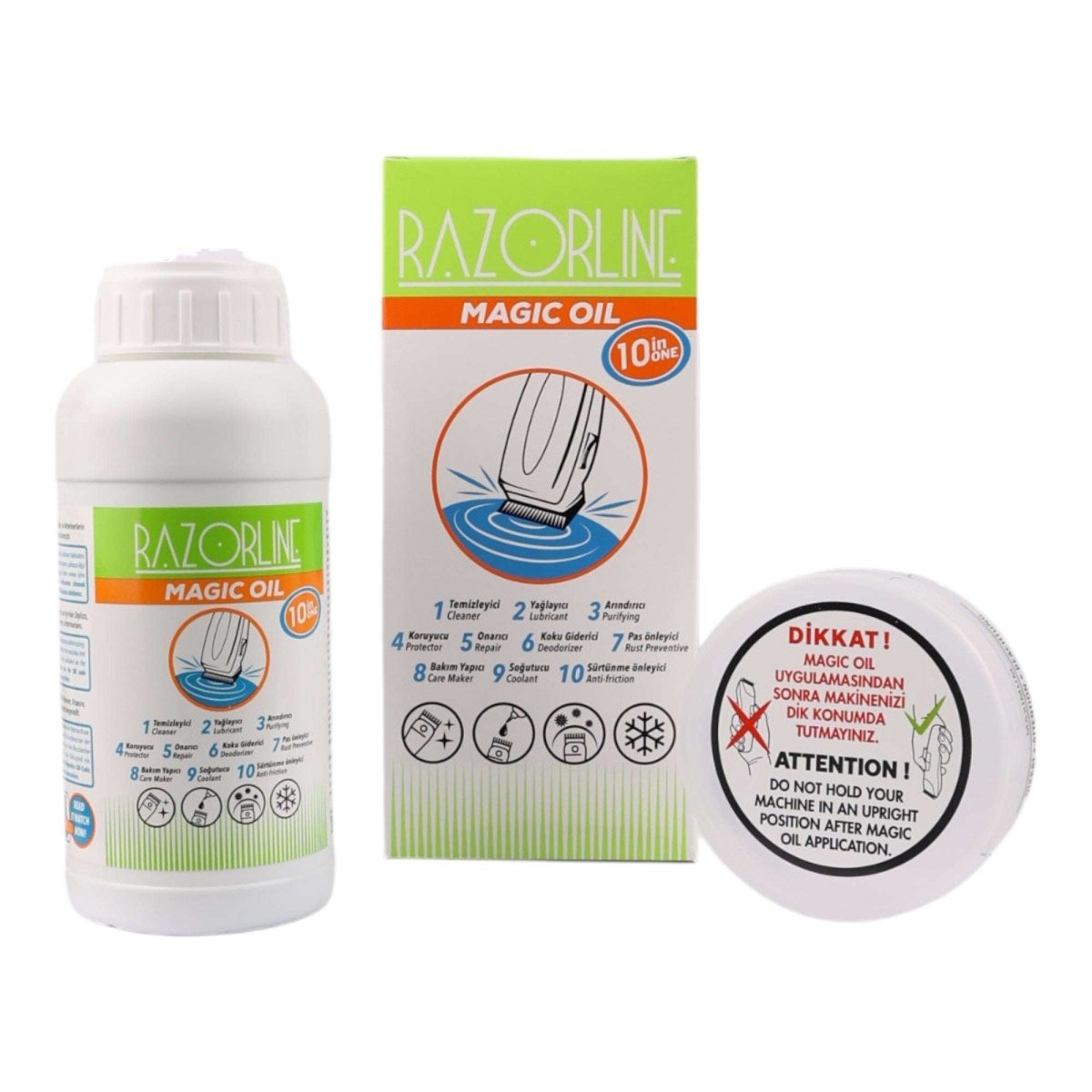 Razorline - Clipper Oil Magic Oil 10 - in - 1 500ml - Kade Hair