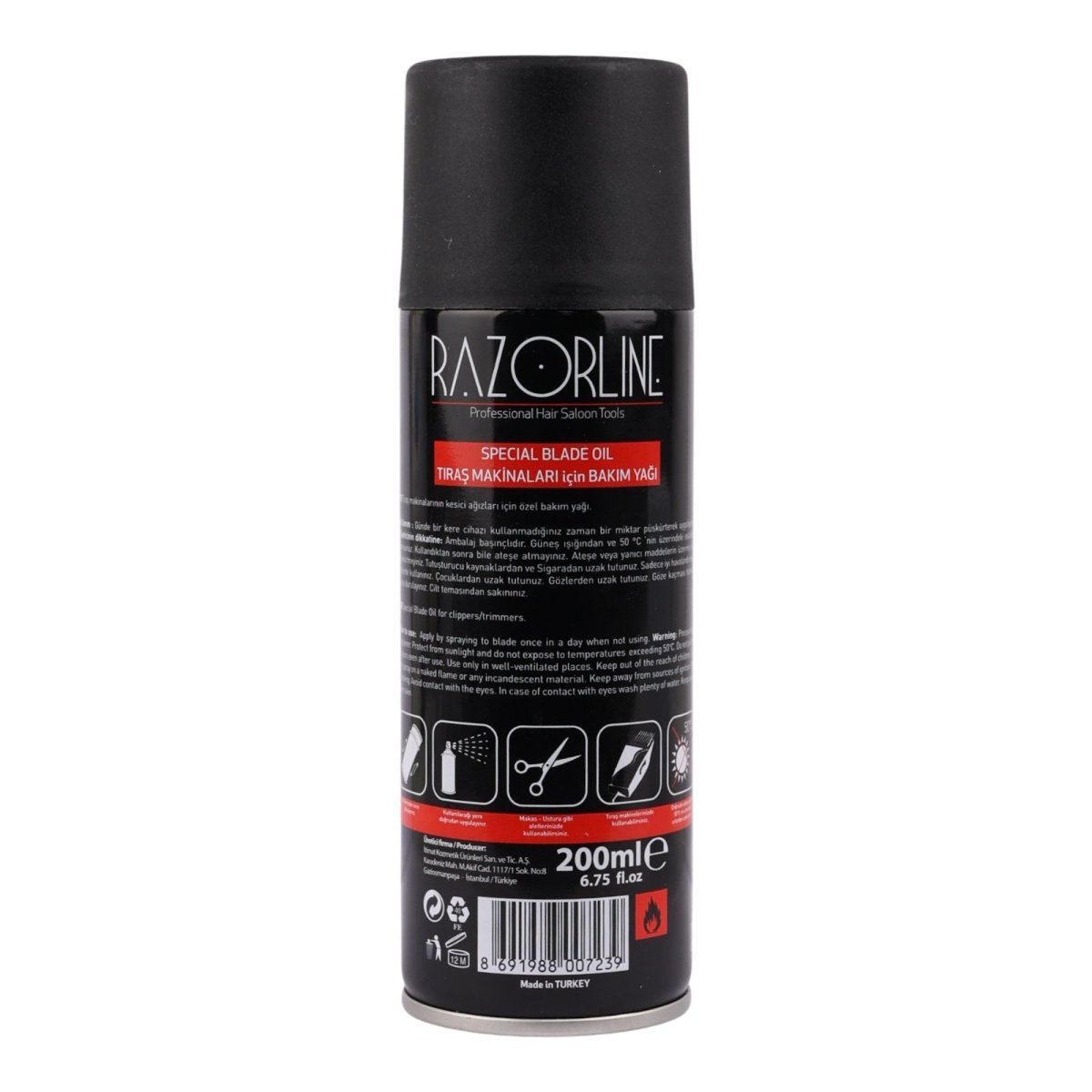 Razorline - Clipper Oil Special Blade Oil 200ml - Kade Hair