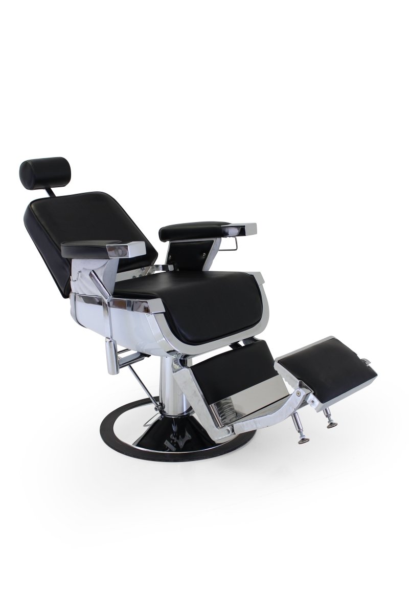 REM Emperor Classic Barber Chair Black - Kade Hair