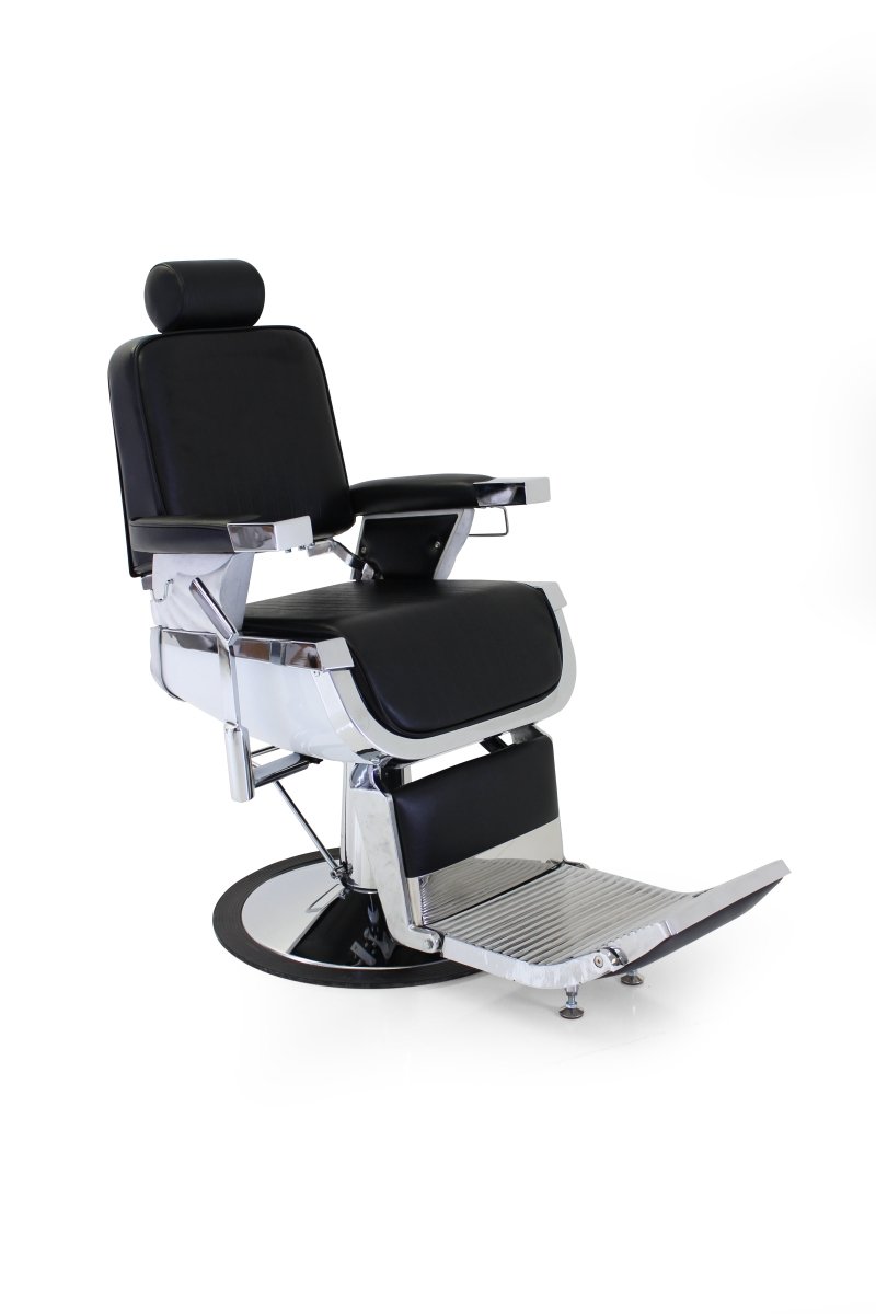 REM Emperor Classic Barber Chair Black - Kade Hair