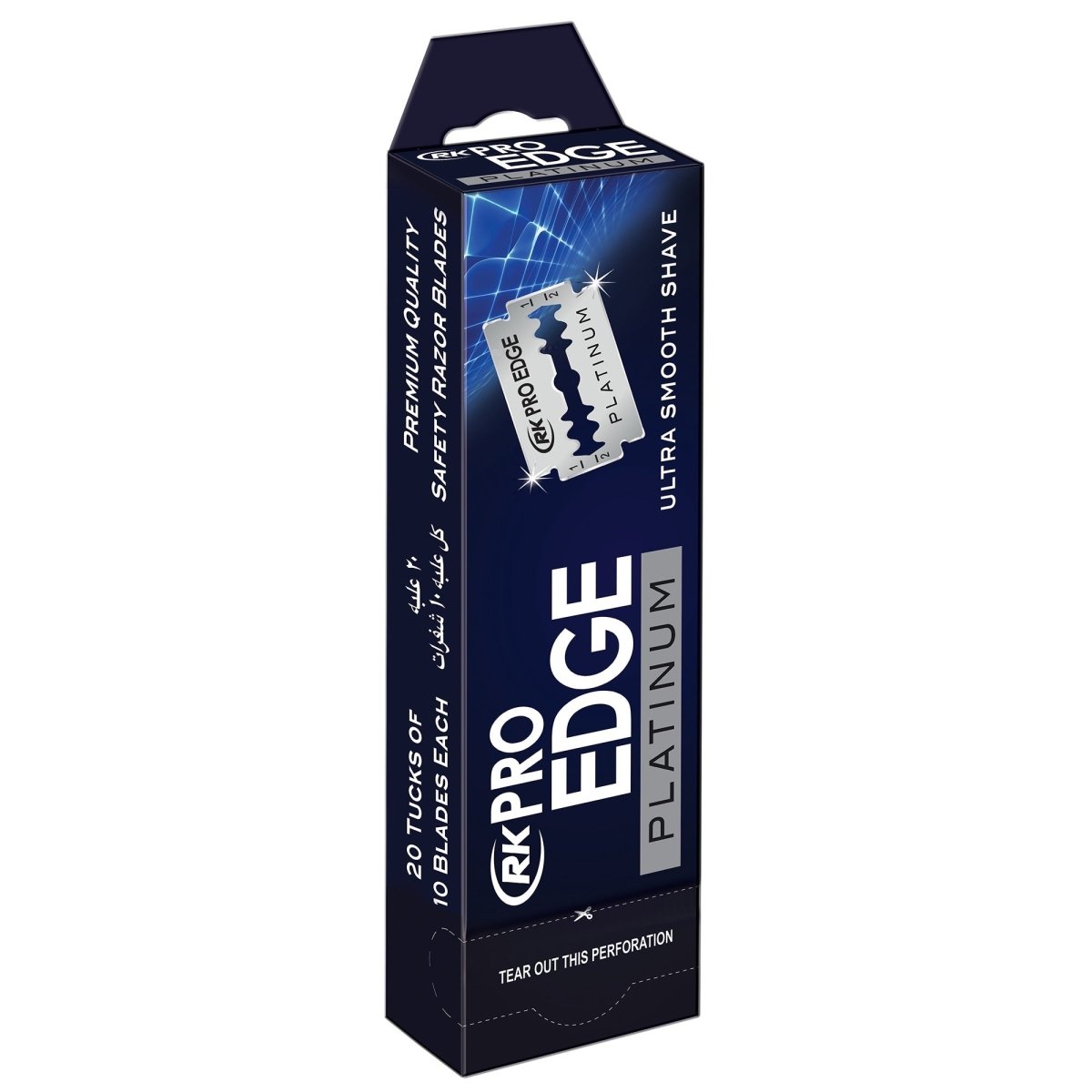 RK Pro Edge - Platinum Razor Blade - Kade Hair