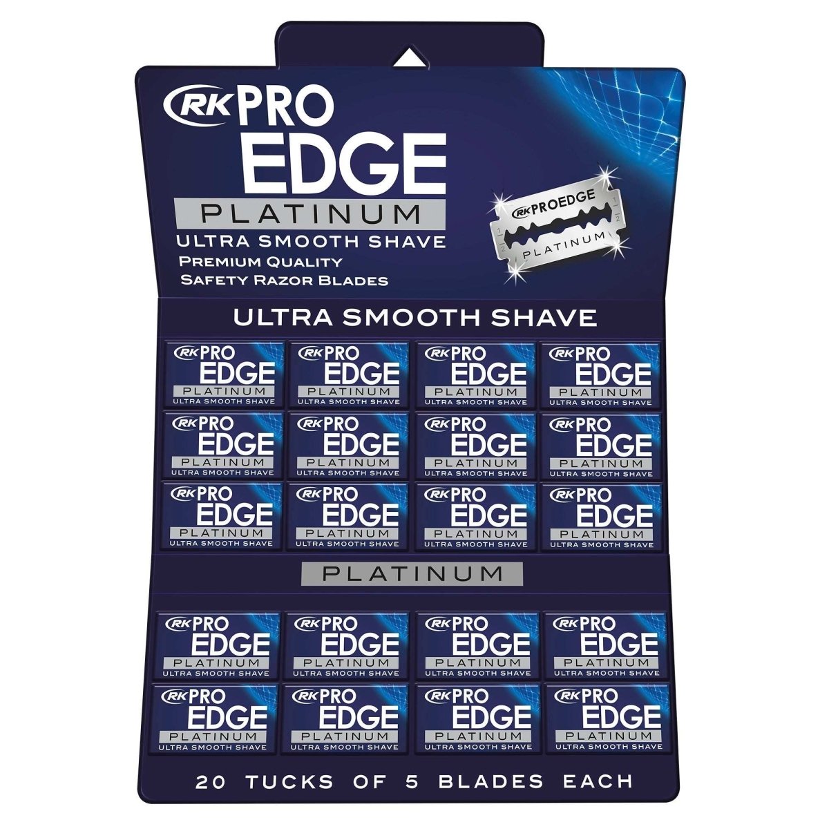 RK Pro Edge - Platinum Razor Blade - Kade Hair