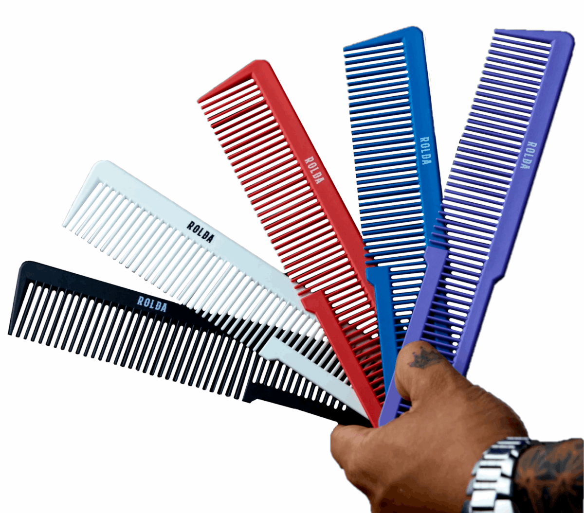Rolda 8" Carbon - Fiber Cutting Comb - Kade Hair