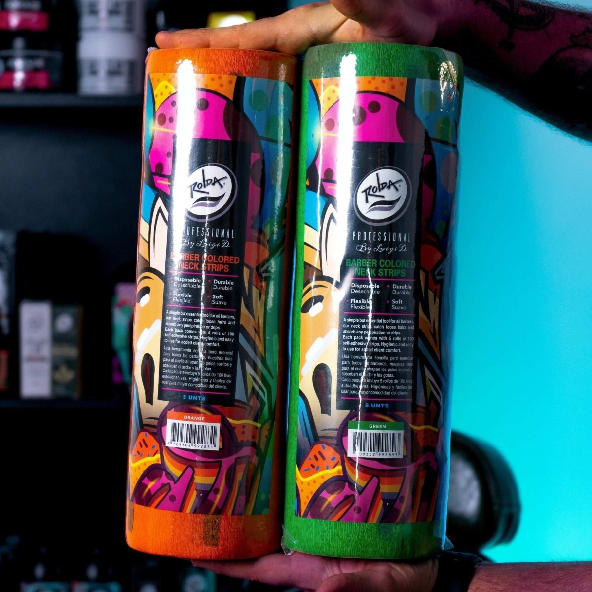 Rolda Neck Paper Strips (500 ct) - Kade Hair