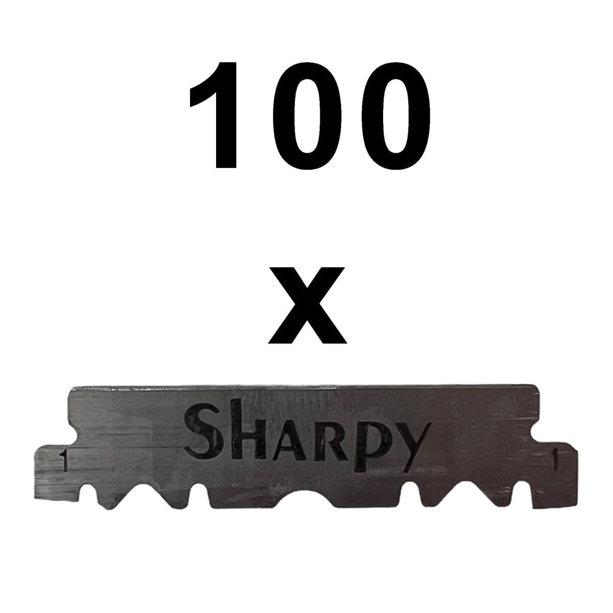 Sharpy - Single Edge Razor Blades (100pcs) - Kade Hair