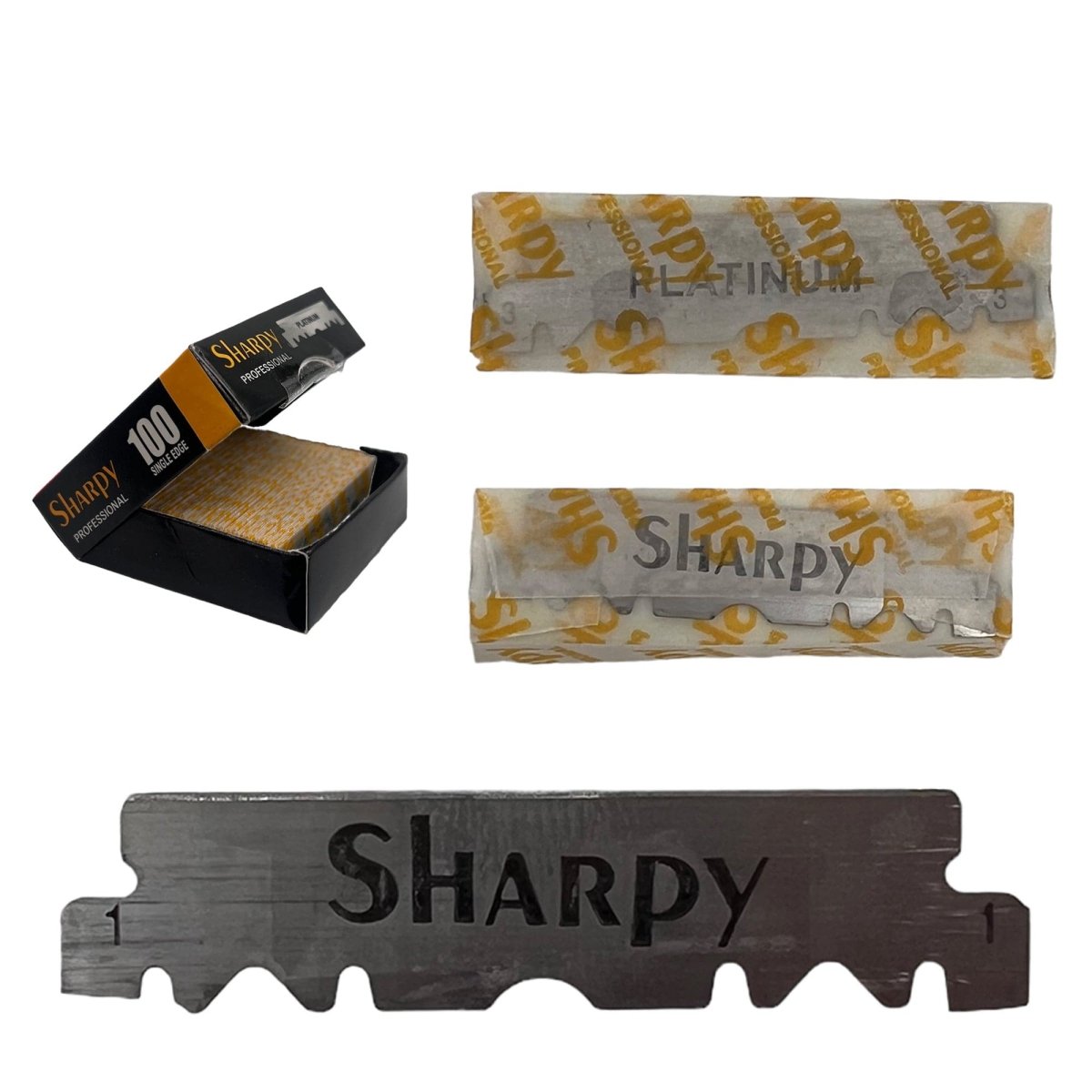 Sharpy - Single Edge Razor Blades (100pcs) - Kade Hair