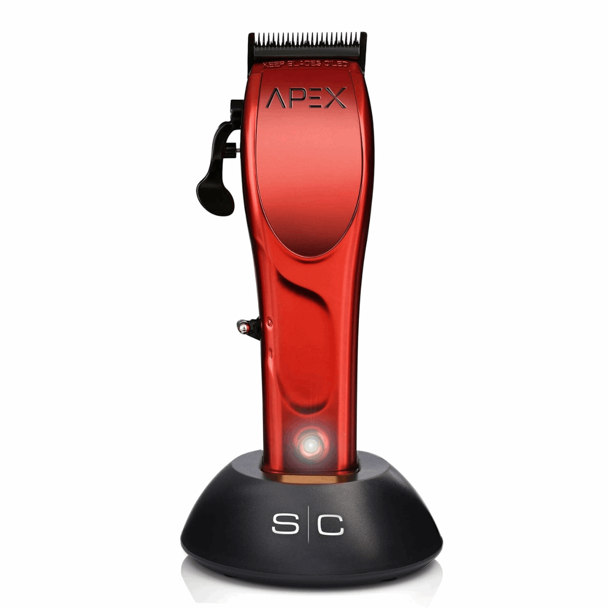 StyleCraft Apex Red Professional Metal Hair Clipper With Japanese Rotary Motor - Kade Hair