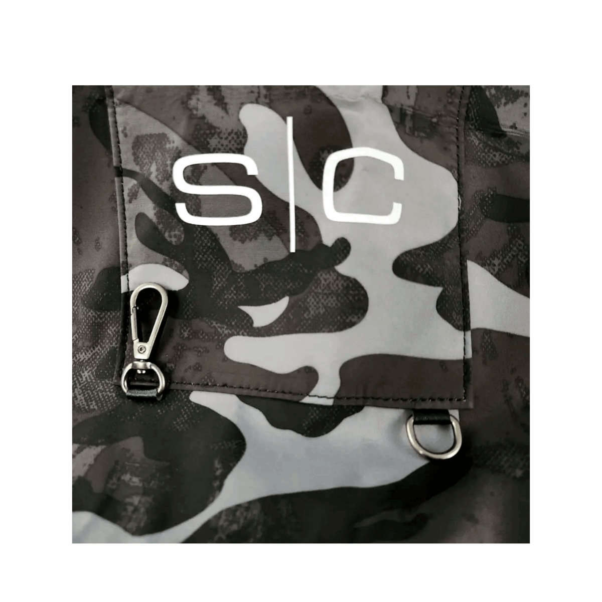 StyleCraft Heavy Duty Barber Apron - Camo Black - Kade Hair