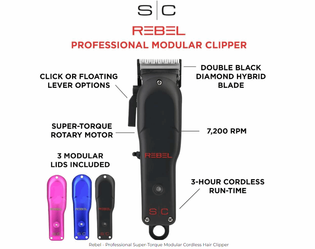 Stylecraft Rebel Modular Cordless Clipper - Kade Hair