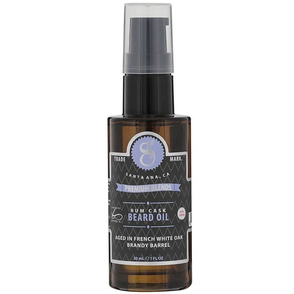 Suavecito Premium Blends Rum Cask Beard Oil 1 oz - Kade Hair